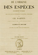 1866年出版的法文版《物种起源》封面