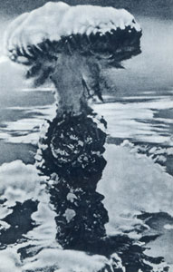 1945��8��6�գ��������ձ��㵺Ͷ���ĵ�һ��ԭ�ӵ�-���龰��