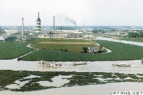 长江中下游地区的杭嘉湖平原风光