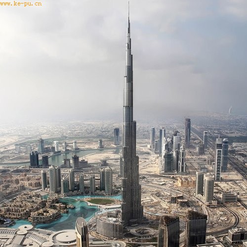 世界最高的摩天大楼“迪拜塔”基本建成(图)