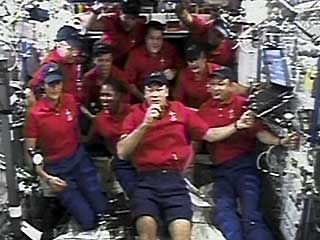 �Ա��׼���ӿռ�վ������NASA TV��