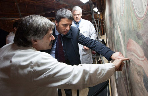 科学家认为他们发现消失400年的达-芬奇神秘壁画