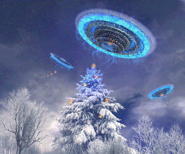 夜空中或布满隐形UFO 简单夜视镜即可观测