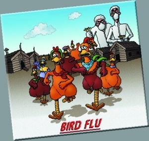 　　之前在亚洲引发灾情的禽流感病毒曾导致不计其数的家禽被扑杀。
