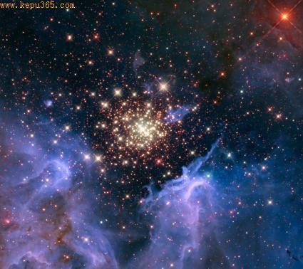Image: Starburst Cluster Shows Celestial Fireworks