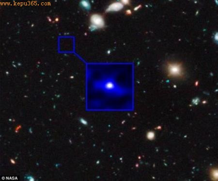 哈勃发现最古老星系诞生于大爆炸后4.8亿年