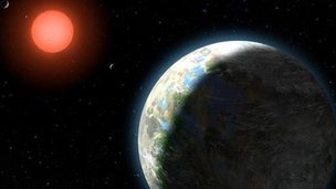 在太阳系外，地球相似度指数最高分者为Gliese 581g行星，其分值为0.89。