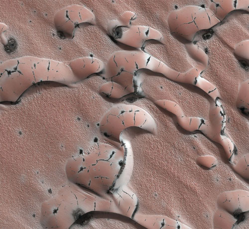 火星上的个性沙丘