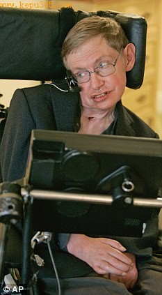 Professor Stephen Hawking believes the laws of physics were behind the creation of the universe, not God 