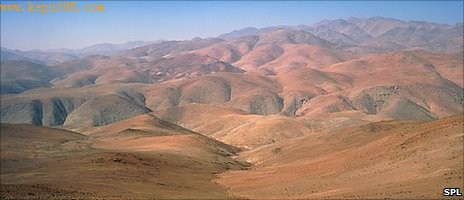 The Atacama desert, Chile