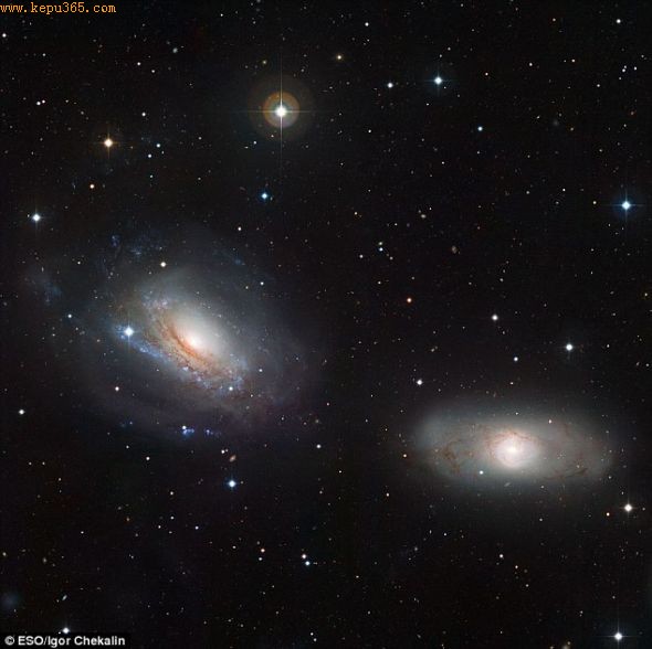 ͼУNGC 3169ҲNGC 3166ǿ̫ˣ໥֮ѾʼƻԵ