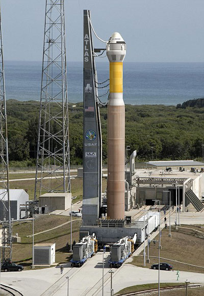 CST-100�š�̫�յ�ʿ�������ذ�����˹V�ͣ�Atlas V�������������